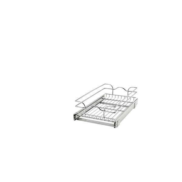 Rev-A-Shelf Rev-A-Shelf Single Tier Bottom Mount Pull Out Steel Wire Organizer 5WB1-1220CR-1